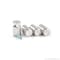 Gyford Décor Round Standoffs, Aluminum Clear Anodized SOK-PEG9 - alternate 1